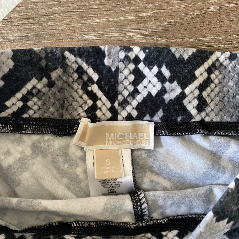 Michael Kors Python Print Leggings - image 3